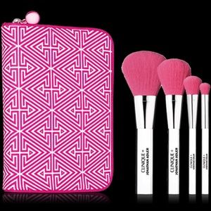 4 piece makeup brush set